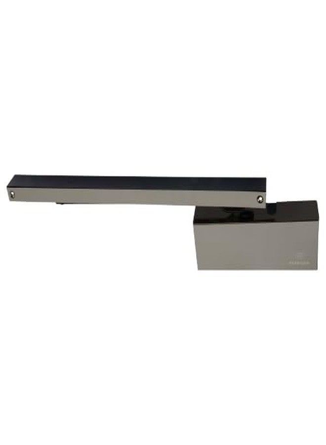 Harrison Door Closer RM4000-1618 Automatic Concealed Door Closer | Aluminiume Material | Double Speed Adjustment | Suitable for Home, Office, Hotel, Restaurant, | Black Finish | Weight Capacity 90kg | - Image 1